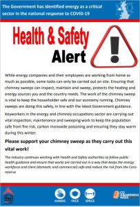 Covid Chimney Sweeping Safety Notice